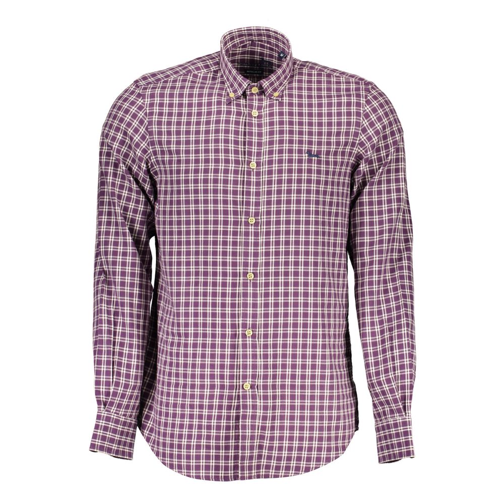 Harmont & Blaine Purple Cotton Men's Shirt